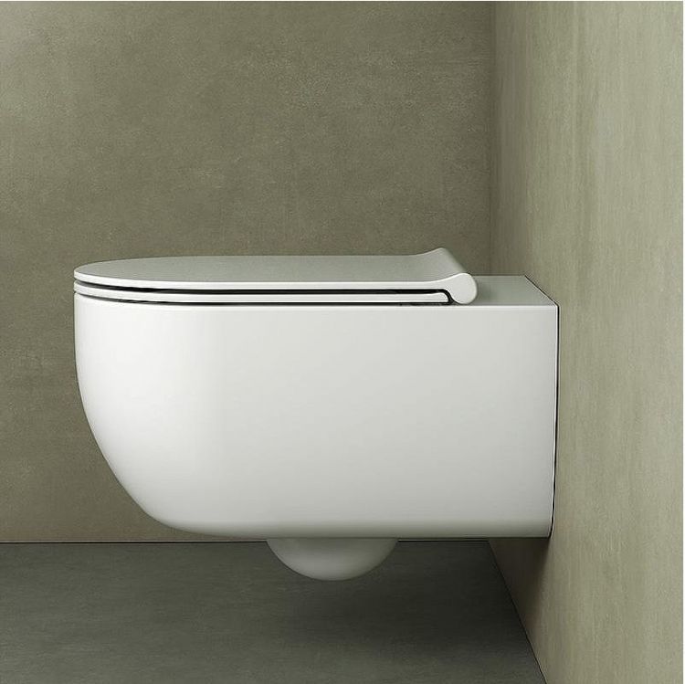 Унитаз Globo Mode MES02BI подвесной без сиденья