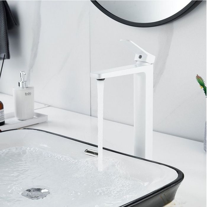 Смеситель для раковины Raffine F1199C цвет Белый