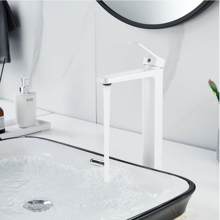 Смеситель для раковины Raffine F1199C цвет Белый