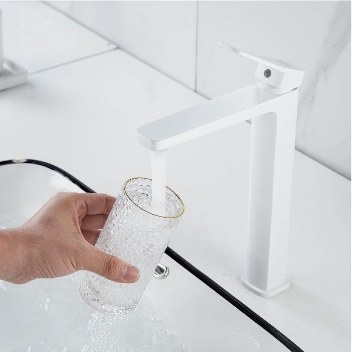 Смеситель для раковины Raffine F1199C цвет Белый