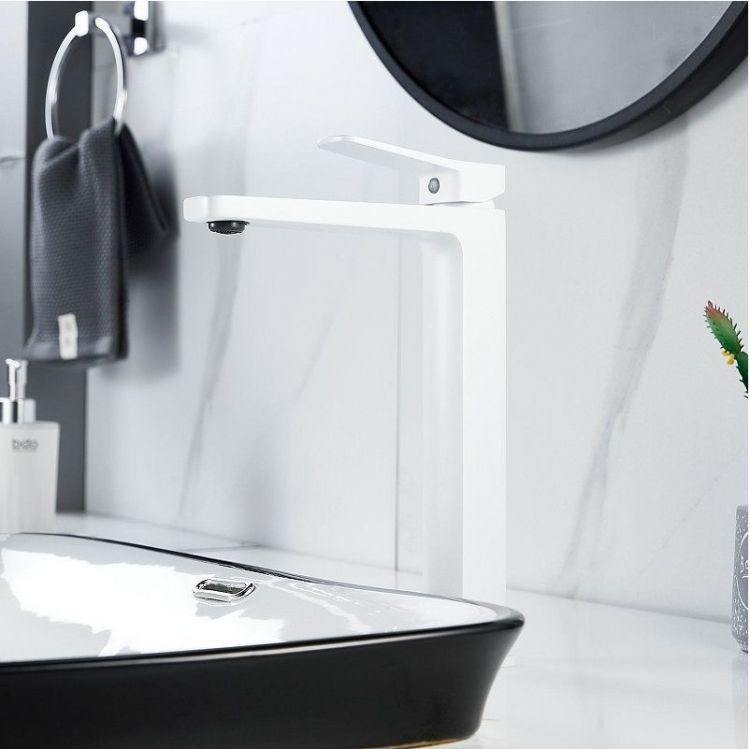 Смеситель для раковины Raffine F1199C цвет Белый