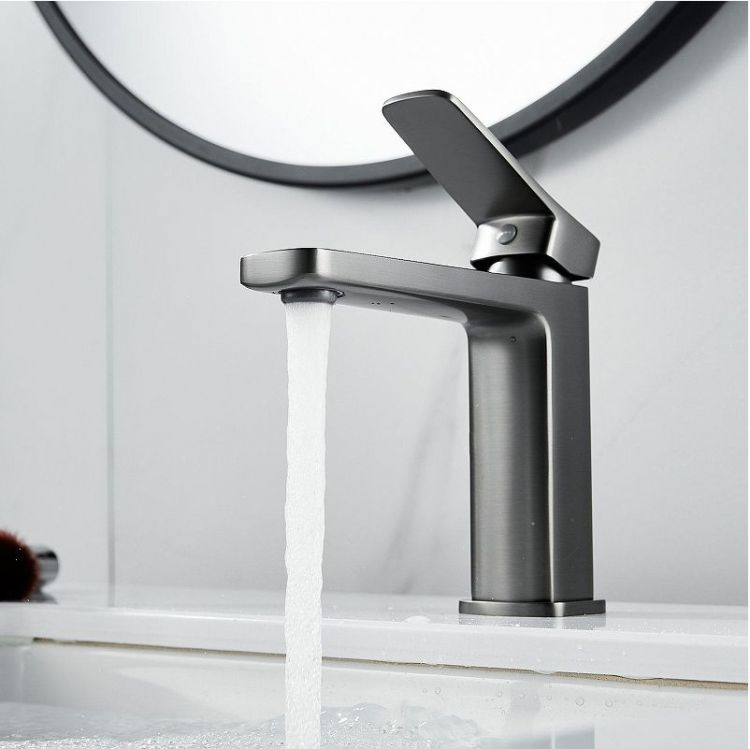 Смеситель для раковины Raffine F0199T цвет Оружейная сталь Смеситель для раковины Raffine F0199T цвет Оружейная сталь