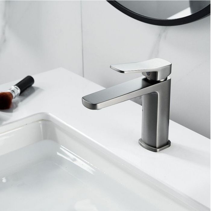 Смеситель для раковины Raffine F0199T цвет Оружейная сталь