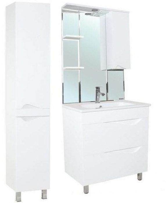Шкаф пенал Bellezza Эйфория 35 R 4629104001018 Белый