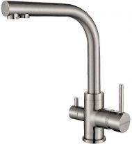 Смеситель для кухни Paulmark Essen Es213011-NI Никель