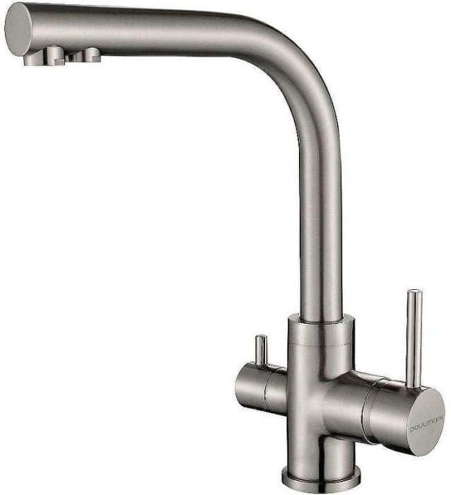 Смеситель для кухни Paulmark Essen Es213011-NI Никель