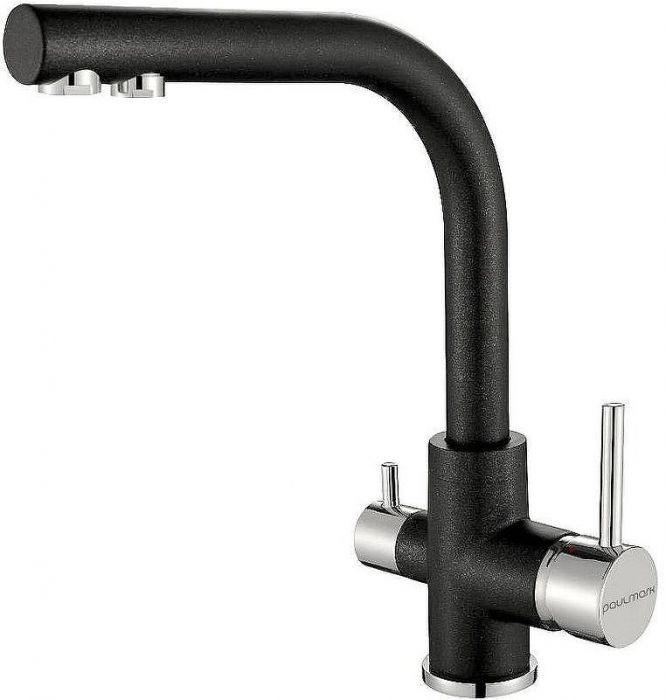 Смеситель для кухни Paulmark Essen Es213011-NI Никель