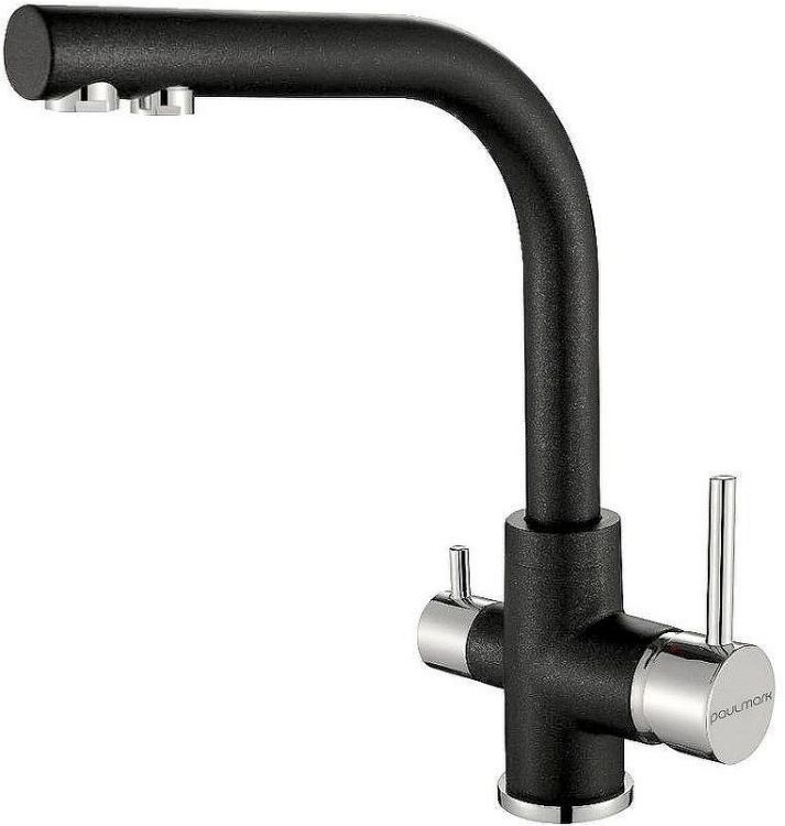 Смеситель для кухни Paulmark Essen Es213011-NI Никель Смеситель для кухни Paulmark Essen Es213011-NI Никель