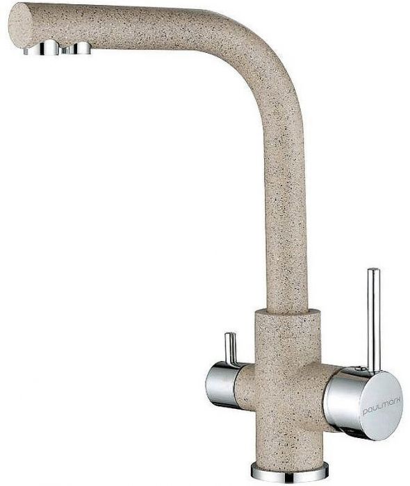 Смеситель для кухни Paulmark Essen Es213011-NI Никель
