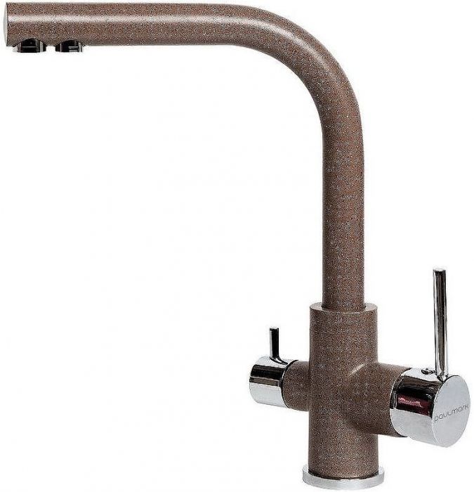 Смеситель для кухни Paulmark Essen Es213011-NI Никель