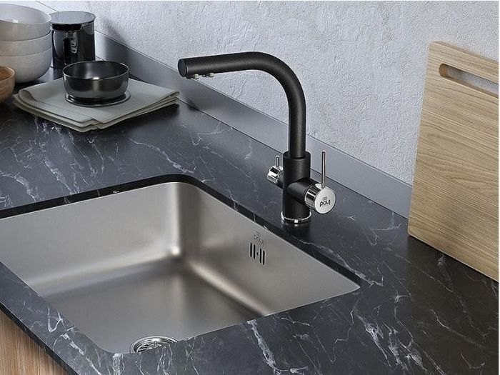 Смеситель для кухни Paulmark Essen Es213011-NI Никель