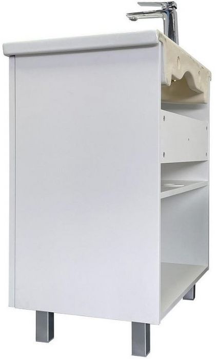 Тумба с раковиной Comforty Лима 70 00-00004892 Белая матовая