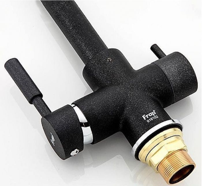 Смеситель для кухни Frap F4352-7 Черный матовый