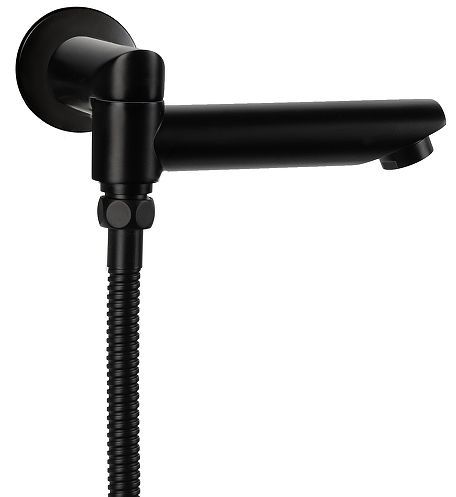 Душевая система FILARETE Roun FL1027BL цвет Черный матовый