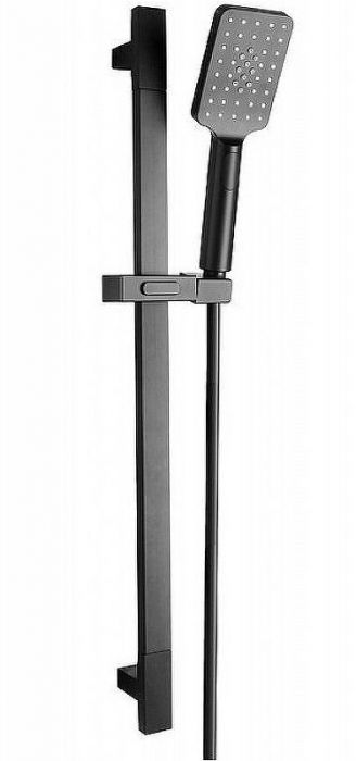 Душевой гарнитур Bravat Source D170BW-ENG Черный матовый