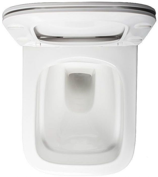 Комплект унитаза WellWant Tesoro WWU01111W с инсталляцией Grohe Rapid SL 38772001 с сиденьем Микролифт и клавишей смыва Хром