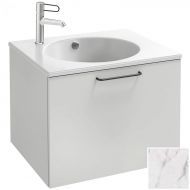 Тумба для комплекта 60 см Jacob Delafon Odeon Rive Gauche EB2510-R9-NR4, белый мрамор Тумба для комплекта 60 см Jacob Delafon Odeon Rive Gauche EB2510-R9-NR4, белый мрамор