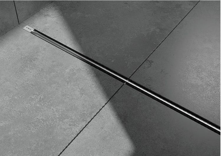 Душевой лоток Deante 80 KON_008S с решеткой Хром