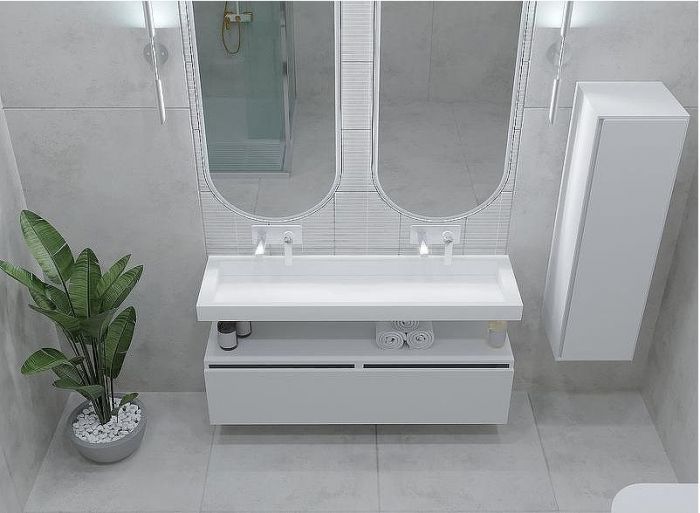 Тумба Boheme Armadi Art Vallessi UNO-S 60 897-060-W подвесная White