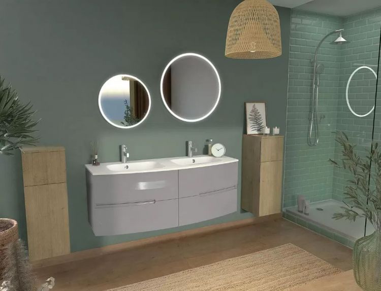 Стеклянная Раковина Jacob Delafon Nona 140 см EB1887RU-DE1