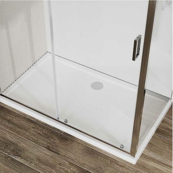 Душевой уголок Vincea City 120х90 VSR-5CT9012CL профиль Хром стекло прозрачное