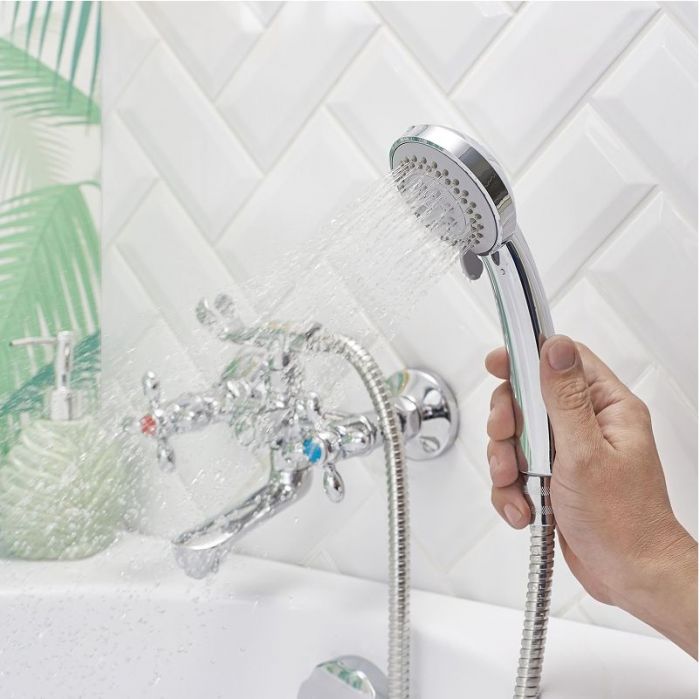 Смеситель для ванны Boou BA5318-2-B702 цвет Хром