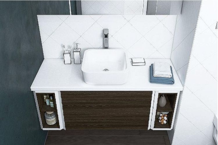 Полка Aquaton Брук 20 1A201101BCDF0 Дуб ферр