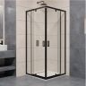 Душевой уголок RGW Passage PA-038B 90x90 350803899-14 профиль Черный стекло прозрачное