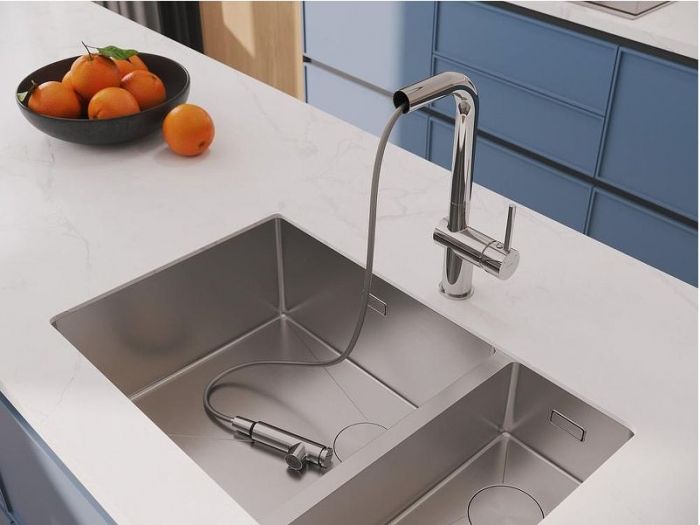Смеситель для кухни Cersanit Flavis 64843 Хром
