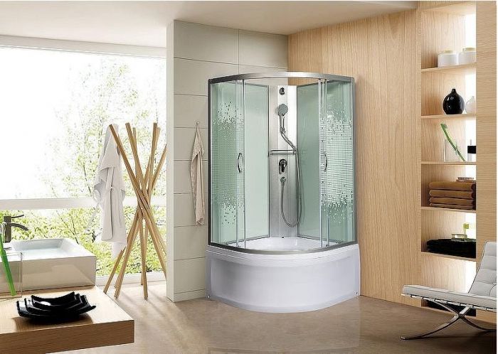 Душевая кабина Мономах XL Б/К 100x100x44 С МЗ 10000012112 без гидромассажа