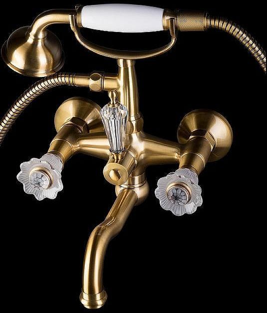 Смеситель для ванны Boheme Camelia 313 Бронза