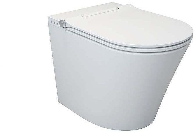 Унитаз биде Uni-Flow Mi-smart CB1088ZR приставной цвет Белый с сиденьем Микролифт