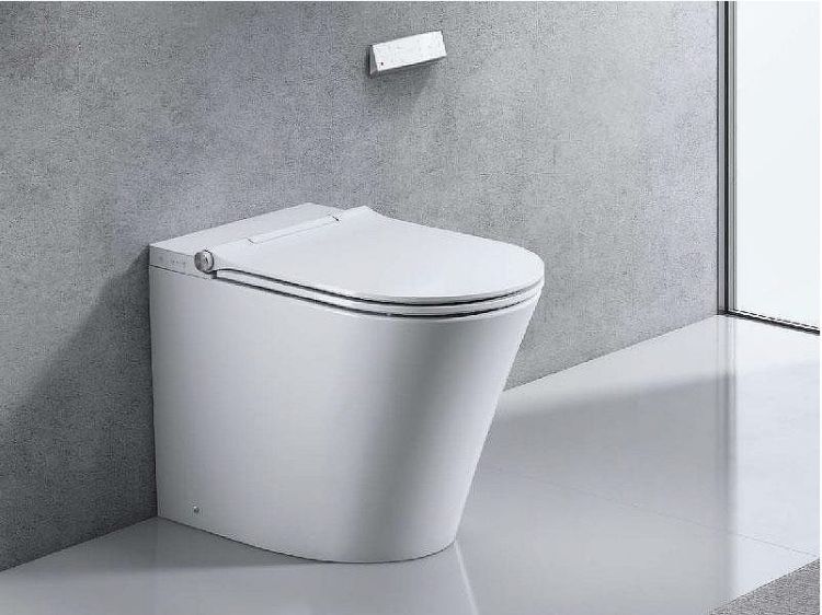 Унитаз биде Uni-Flow Mi-smart CB1088ZR приставной цвет Белый с сиденьем Микролифт