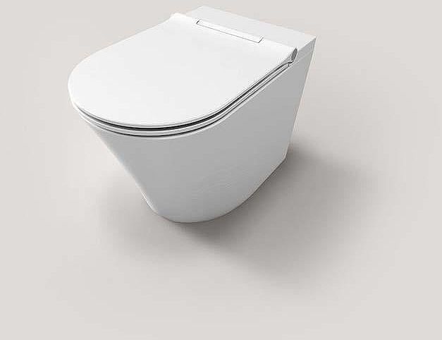 Унитаз биде Uni-Flow Mi-smart CB1088ZR приставной цвет Белый с сиденьем Микролифт