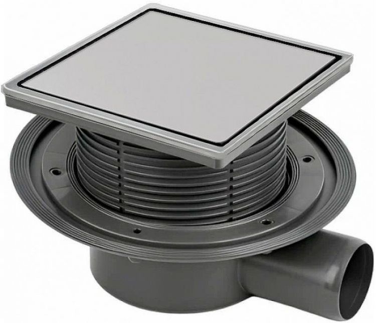 Душевой трап Bettoserb 13702556B с решеткой Хром / под плитку