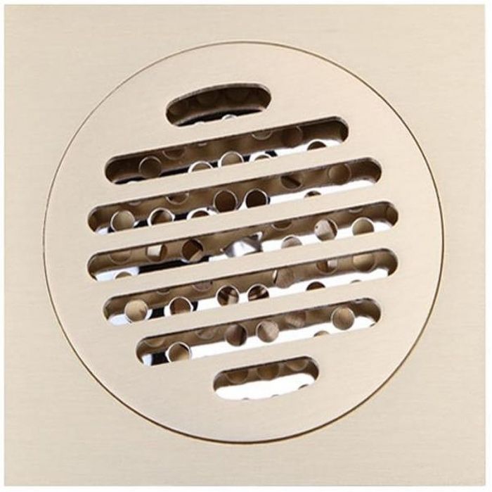 Душевой трап Veragio Canyon VR.CAN-2010.BR с решеткой Бронза