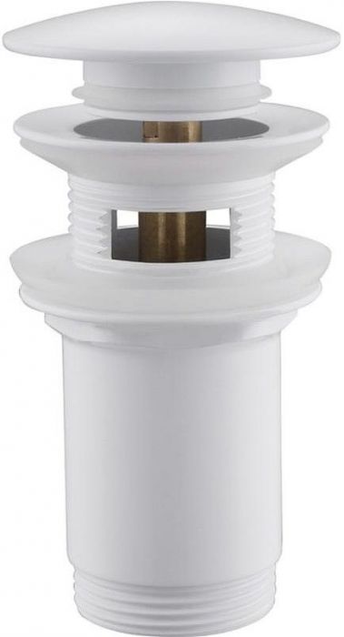 Донный клапан Abber AF0010W Click-Clack Белый