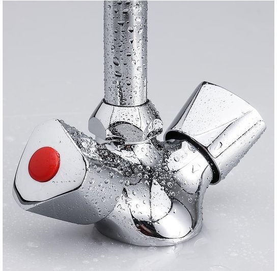 Смеситель для кухни Ekko E4112-3 цвет Хром