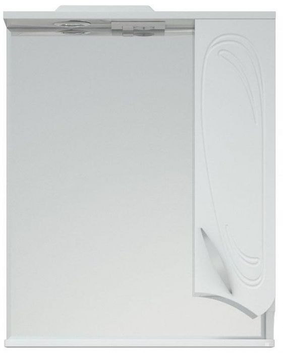 Зеркало со шкафом Corozo Кентис 60 SD-00000288 с подсветкой Белое