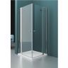 Душевой уголок BelBagno Etna 100х120 ETNA-AH-22-100/120-C-Cr профиль Хром стекло прозрачное