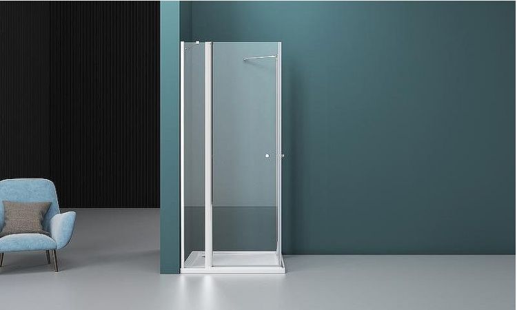 Душевой уголок BelBagno Etna 100х120 ETNA-AH-22-100/120-C-Cr профиль Хром стекло прозрачное