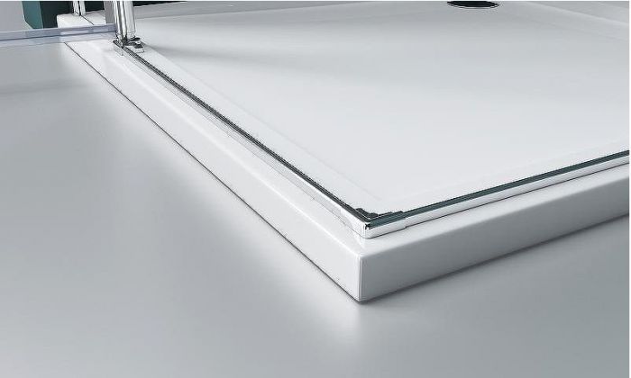 Душевой уголок BelBagno Etna 100х120 ETNA-AH-22-100/120-C-Cr профиль Хром стекло прозрачное