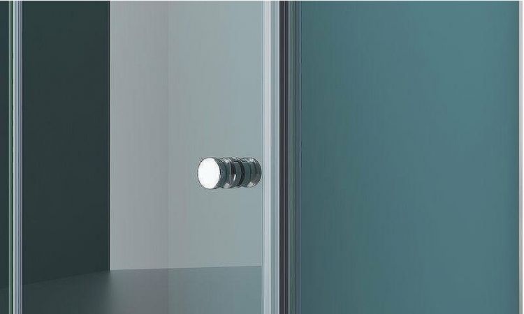 Душевой уголок BelBagno Albano 90х100 ALBANO-ASH-1-90/100-C-Cr профиль Хром стекло прозрачное