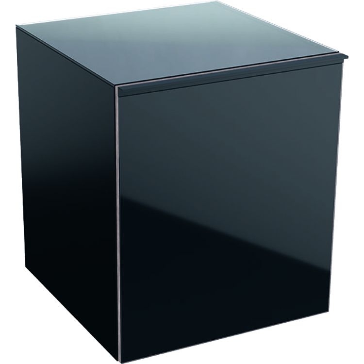 Боковой шкафчик Geberit Acanto, 45x48, черный [500.618.16.1]