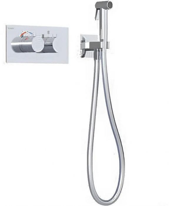 Гигиенический душ со смесителем Teska Lio Teo TS6206 с термостатом Хром