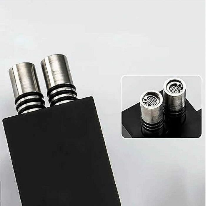 Гигиенический душ со смесителем Gappo G7207-60 с термостатом Черный матовый