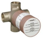 Axor Trio Запорный/переключающий вентиль, скрытый монтаж 3/4, расход воды 130 л/мин