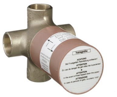 Axor Trio Запорный/переключающий вентиль, скрытый монтаж 3/4, расход воды 130 л/мин