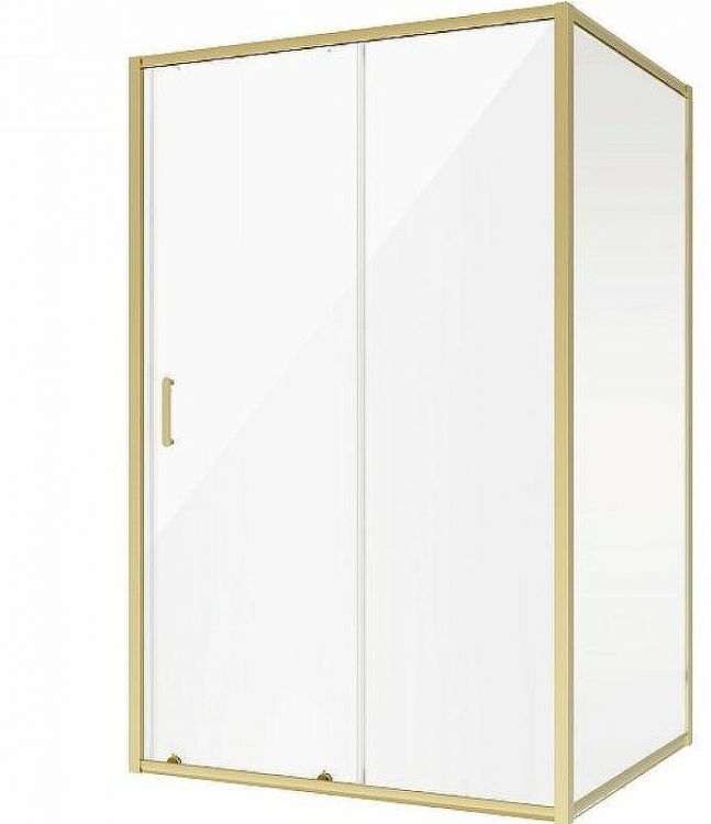 Душевой уголок Niagara Nova 120х110 NG-42-12AG-A110G профиль Холодное золото стекло прозрачное