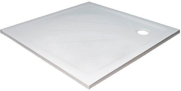 Душевой поддон из искусственного камня Ravak Perseus Pro 80х80 XA034401010WM Белый матовый